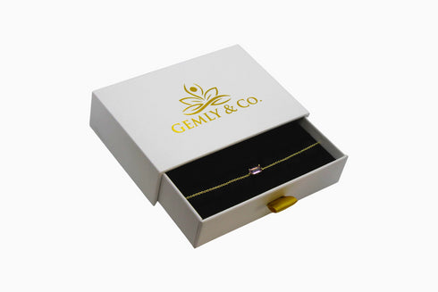 Ameya अमेय | Amethyst | Armband | 18K Vermeil Vergoldung